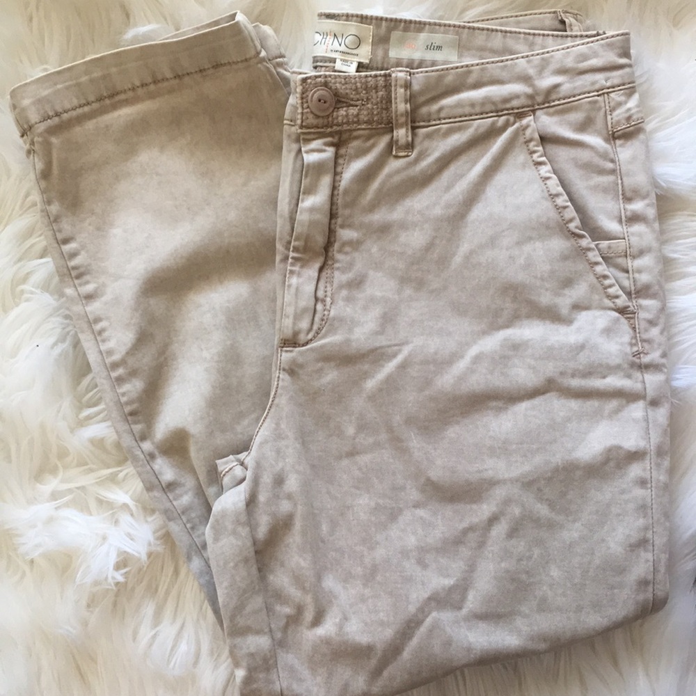 NWT Anthropologie Chino slim pant